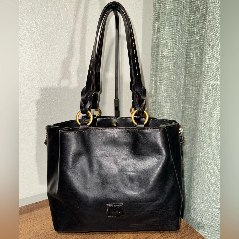 Dooney & Bourke Florentine Large Zip Barlow - Picture 1 of 11